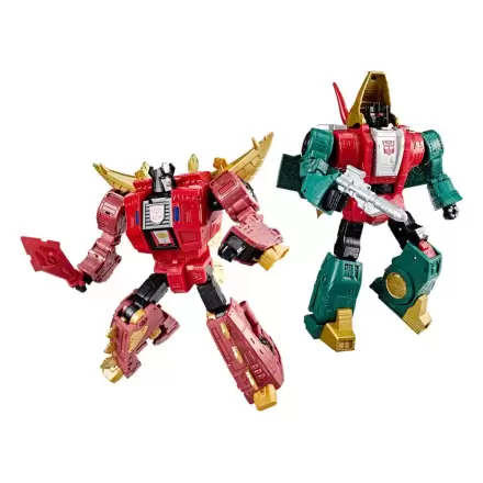 Transformers Age of the Primes Leader Class Figurka Akcji G2 Universe Dinobots Snarl & Slug 19 cm zdjęcie produktu
