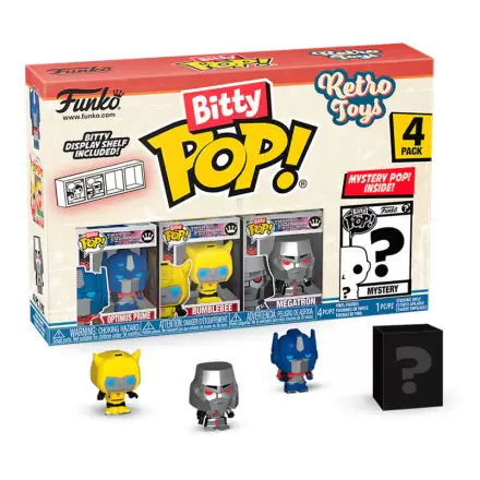 Transformers Bitty Funko POP! Figurka Vinyl 4-Pak 2,5 cm termékfotója