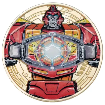 Transformers Collectable Coin The Movie 40th Anniversary Edycja Limitowana 24k pozłacana moneta zdjęcie produktu