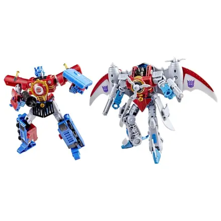 Transformers Timelines Hearts of Steel Comic Edition Figurki akcji Optimus Prime & Starscream 14 cm zdjęcie produktu