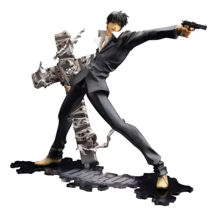 Trigun Badlands Rumble ARTFX J Statua 1/8 Nicholas D. Wolfwood Renewal Package Version 20 cm termékfotója