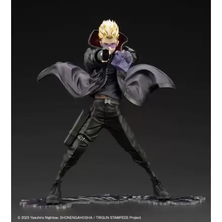 Trigun Stampede ARTFXJ Statuetka 1/8 Vash the Stampede The Gunman in Black Ver. 22 cm termékfotója