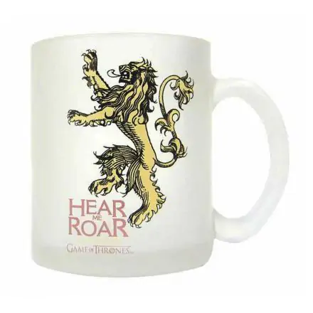 Game of Thrones Lannister przezroczysty szklany kubek zdjęcie produktu