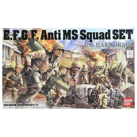 U.C. Hard Graph 1/35 Mobile Suit Gundam E.F.G.F. Anti MS Squad zdjęcie produktu