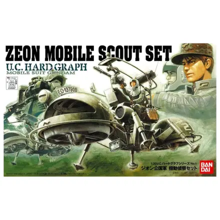 U.C. Hard Graph 1/35 Mobile Suit Gundam Zeon Mobile Scout Zestaw zdjęcie produktu