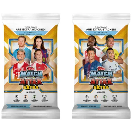 UEFA Champions League Match Attax Extra Trading Cards 2025/26 Booster pakiet zdjęcie produktu