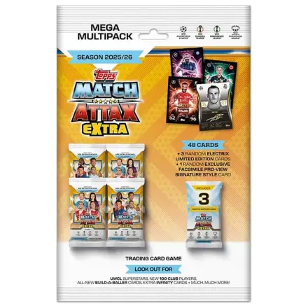 UEFA Champions League Match Attax Extra Karty Kolekcjonerskie 2025/26 Mega Multipak zdjęcie produktu