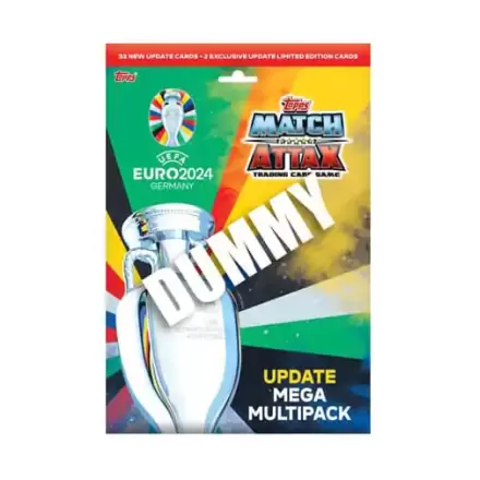 UEFA EURO 2024 Trading Cards Update Mega Multipack - Mega Multipack z kartami kolekcjonerskimi termékfotója