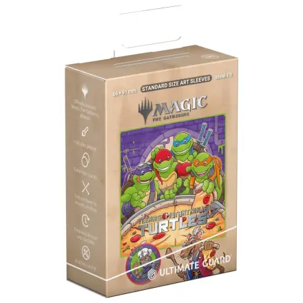 Ultimate Guard Art Sleeves Magic: The Gathering | Teenage Mutant Ninja Turtles - Pizza Box zestaw koszulek na karty zdjęcie produktu