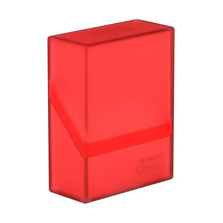 Ultimate Guard Boulder Deck Case 40+ Standard Size Ruby - Pudełko na karty zdjęcie produktu