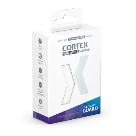 Ultimate Guard Cortex Koszulki Ochronne Standard Size Matte White (100 sztuk) termékfotója