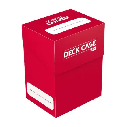 Pudełko na karty Ultimate Guard Deck Case 80+ Standard Size Red termékfotója