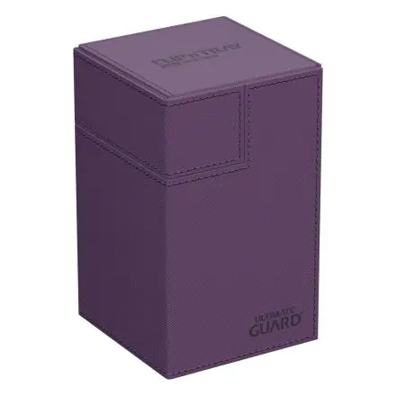 Ultimate Guard Flip`n`Tray 100+ XenoSkin Monocolor Purple - Pudełko na karty termékfotója