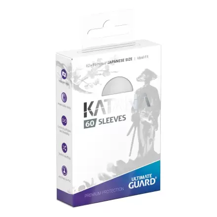 Ultimate Guard Katana Sleeves Japanese Size (60 szt.) - Białe termékfotója