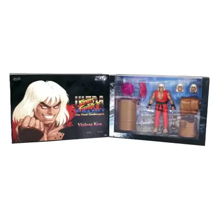 Ultra Street Fighter II: The Final Challengers Figurka Akcji 1/12 Violent Ken Next Level SDCC 2024 Exclusive 15 cm termékfotója