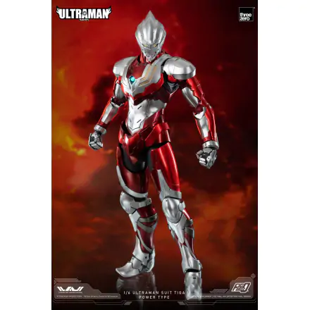 Figurka Akcji Ultraman FigZero 1/6 Ultraman Suit Tiga Power Type 31 cm termékfotója