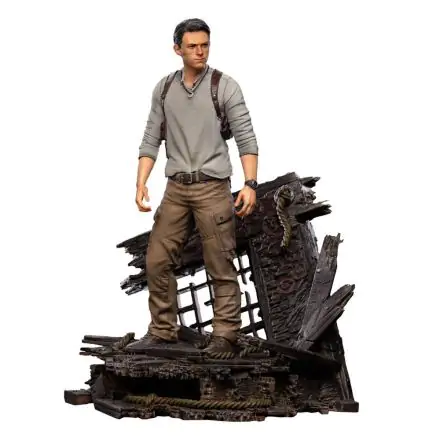 Statuetka Uncharted Movie Deluxe Art Scale 1/10 Nathan Drake 22 cm zdjęcie produktu