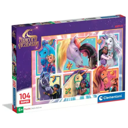 Unicorn Academy Friendship 104-częściowe Super puzzle zdjęcie produktu