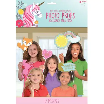 Zestaw rekwizytów Unicorn Photo Booth zdjęcie produktu