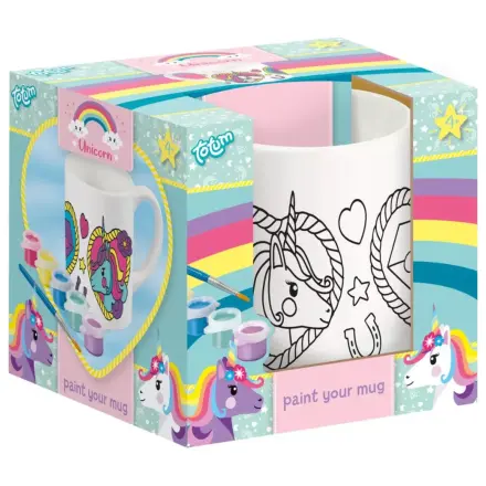 Unicorn Heart kubek z porcelany do malowania 235 ml zdjęcie produktu