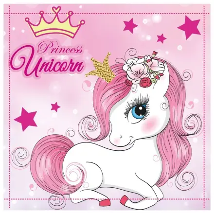 Unicorn Princess ręcznik do rąk, ręcznik do twarzy, ręcznik 30x30cm zdjęcie produktu