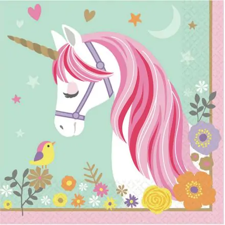 Serwetki Unicorn, 16 szt., 33*33 cm zdjęcie produktu