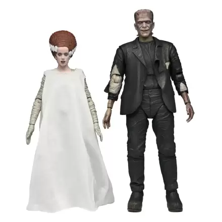 Figurki akcji Universal Monsters 2-pak Narzeczona Frankensteina 90. rocznica Potwór i Jego Ukochana 18 cm zdjęcie produktu