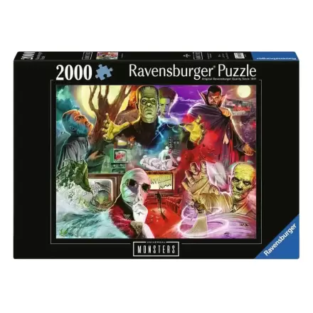 Puzzle Universal Monsters (2000 elementów) zdjęcie produktu