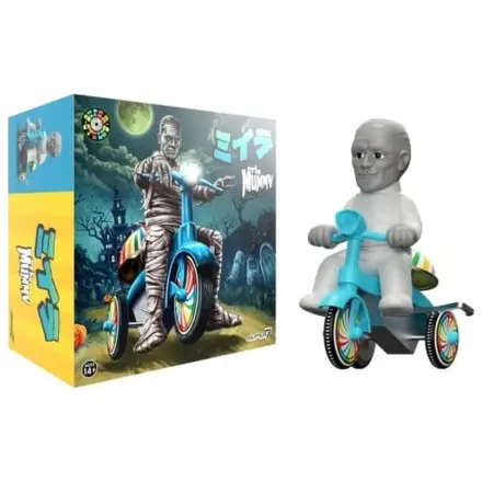 Universal Monsters Super Cycles Pojazd The Mummy (Jasnoszary z Niebieskim Trike) zdjęcie produktu