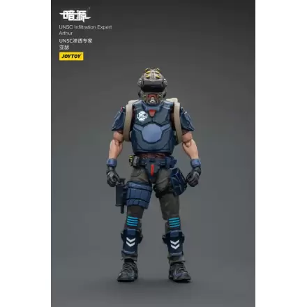 UNSC Dark Source figurka akcji Infiltration Expert Arthur 7 cm zdjęcie produktu