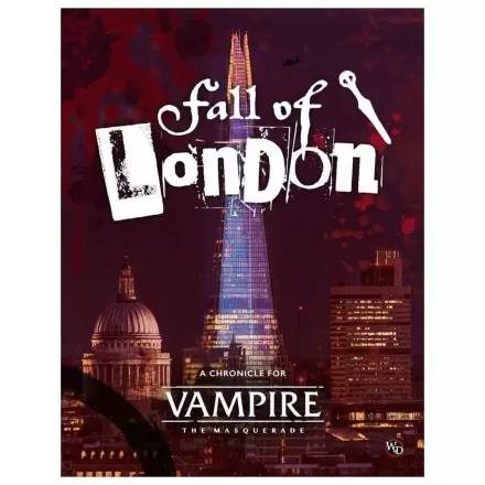 Vampire: The Masquerade Edycja 5. RPG książka Kronika Upadek Londynu *Wersja angielska* zdjęcie produktu