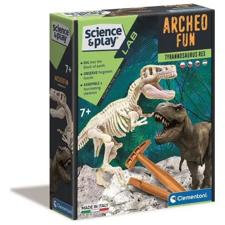 Illuminated Dinozaur Archeo Fun T-Rex Zestaw Archeologiczny zdjęcie produktu
