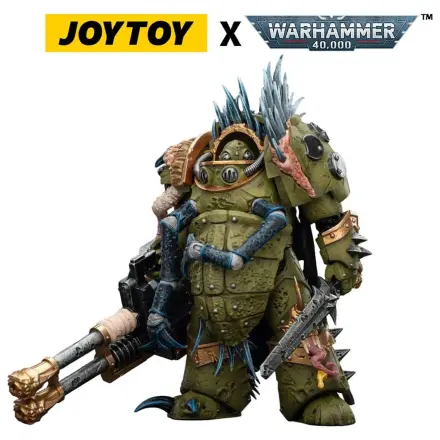 Warhammer 40,000 Figurka Akcji Death Guard Blightlord Terminator 1 z Reaper Autocannon i Bubotic Blades 14 cm zdjęcie produktu
