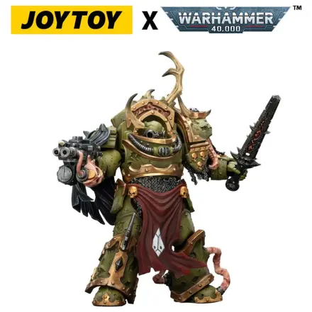 Warhammer 40,000 Figurka Akcji Death Guard Blightlord Terminator 3 z Combi-bolterem i Bubotic Blade 14 cm zdjęcie produktu