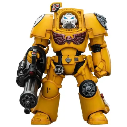 Warhammer 40,000 Figurka Akcji Imperial Fists Terminator 3 z Power Fist i Assault Cannon 14 cm zdjęcie produktu