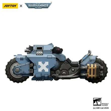 Warhammer 40,000 Raider-pattern Combat Bike Space Wolves z podwójnymi karabinami bolter 22 cm zdjęcie produktu