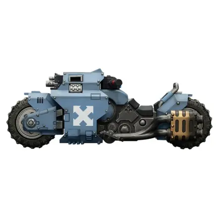 Warhammer 40,000 Raider-pattern Combat Bike Space Wolves z podwójnymi karabinami bolter 22 cm zdjęcie produktu