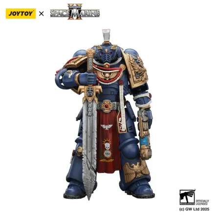 Warhammer 40,000: Space Marine 2 figurka Ultramarines Relic Primus Armour z pistoletem plazmowym i ostrzem bojowym 13 cm zdjęcie produktu