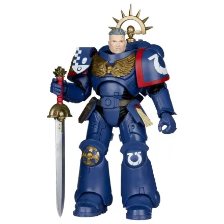 Warhammer 40,000 Total War figurka akcji Porucznik 3. Kompanii (Ultramarines) 18 cm zdjęcie produktu