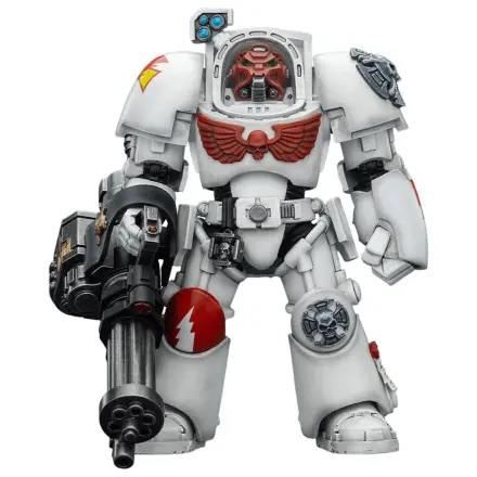Warhammer 40,000 Figurka Akcji White Scars Terminator 3 z Power Fist i Assault Cannon 14 cm zdjęcie produktu
