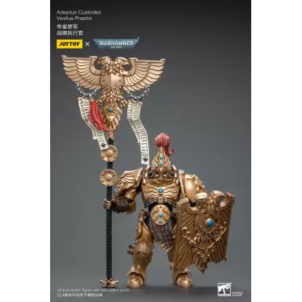 Figurka Akcji Warhammer 40k 1/18 Adeptus Custodes Vexilus Praetor termékfotója