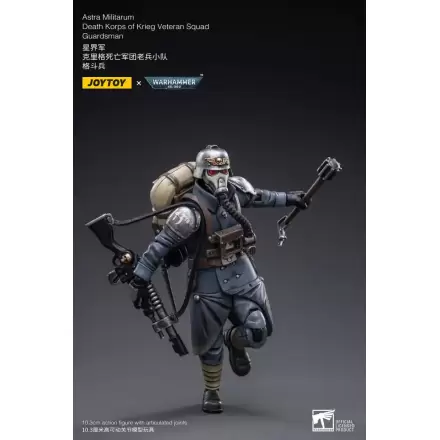 Warhammer 40k Figurka Akcji 1/18 Astra Militarum Death Korps of Krieg Veteran Squad Guardsman 11 cm termékfotója