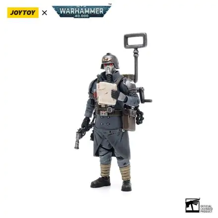 Warhammer 40k Action Figure 1/18 Death Korps of Krieg Veteran Squad Guardsman Communications Specialist 10 cm zdjęcie produktu
