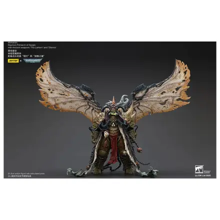 Warhammer 40k Figurka 1/18 Mortarion Daemon Primarch of Nurgle z antycznymi broniami The Lantern i Silence 21 cm zdjęcie produktu