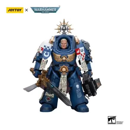 Warhammer 40k Figurka Akcji 1/18 Ultramarines Terminator Captain Severus Agemman 12 cm termékfotója