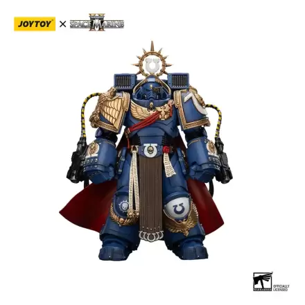 Warhammer 40k Figurka Akcji Ultramarines Marneus Calgar Chapter Master z MKX Gravis Armour i Gauntlets of Ultramar 20 cm zdjęcie produktu