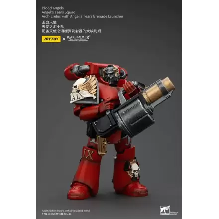 Warhammer The Horus Heresy Figurka Akcji 1/18 Blood Angels Angel's Tears Squad Arch-Erelim z Angel's Tears Grenade Launcher 12 cm termékfotója