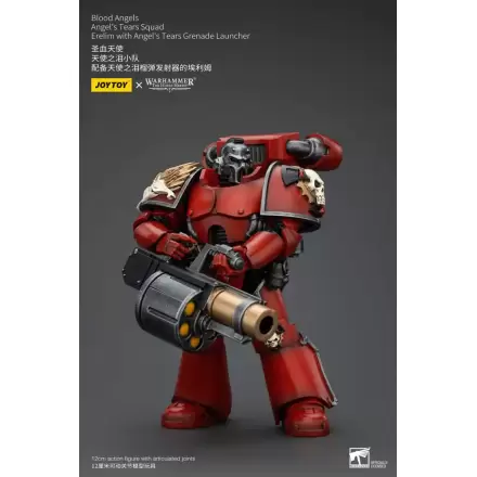 Warhammer The Horus Heresy Figurka Akcji 1/18 Blood Angels Angel's Tears Squad Erelim z Angel's Tears Grenade Launcher 12 cm termékfotója