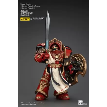 Warhammer The Horus Heresy Figurka Akcji 1/18 Blood Angels Crimson Paladins Squad Crimson Paladin 1 14 cm termékfotója