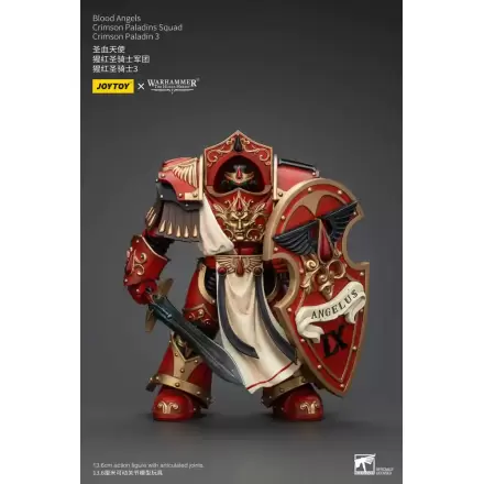 Warhammer The Horus Heresy Figurka Akcji 1/18 Blood Angels Crimson Paladins Squad Crimson Paladin 3 14 cm termékfotója